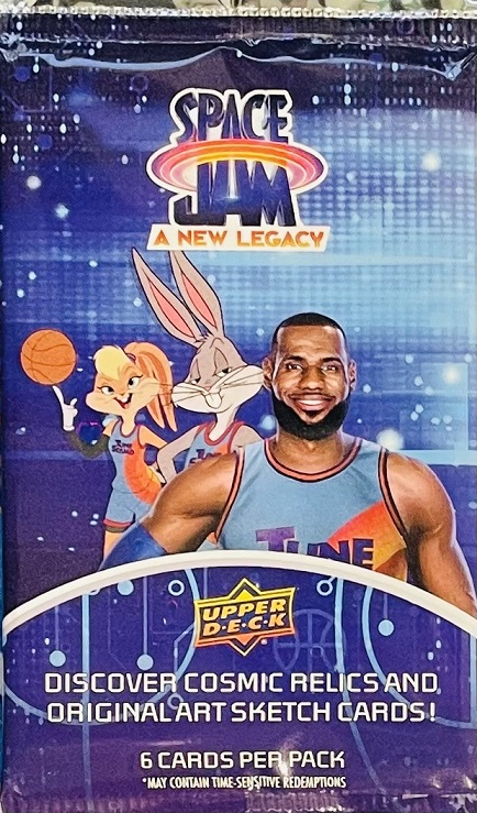 2021 UD Space Jam A New Legacy Hobby Pack